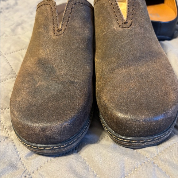 Earth Brown Slip-On Clogs - Picture 2 of 5